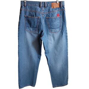 Vintage Men's Billabong Jeans 34x30 90s Y2K Buttonfly Denim Skater Hip Hop